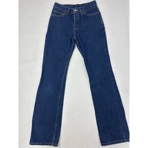 Vintage Y2K Levi’s 517 Sz 27 x 33  Bootcut Blue Jeans Western Dark Wash Women’s